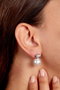 Heliophilia Silver Pendientes de Metal Dorados ELKGC68439